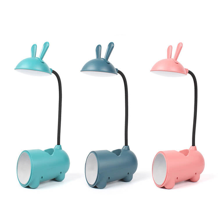 Kreative LED Touch-Lampe Mit Stifthalter USB-Ladefunktion
