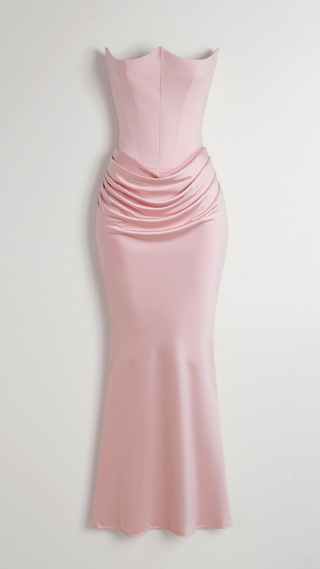 Damen Säulenmaxikleid Hochzeitsgästekleid Lang