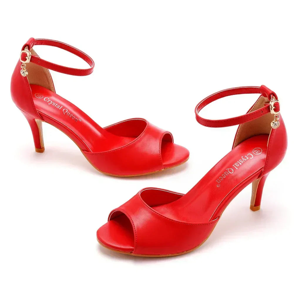 Norvielle Damen High Heels Glitzernd