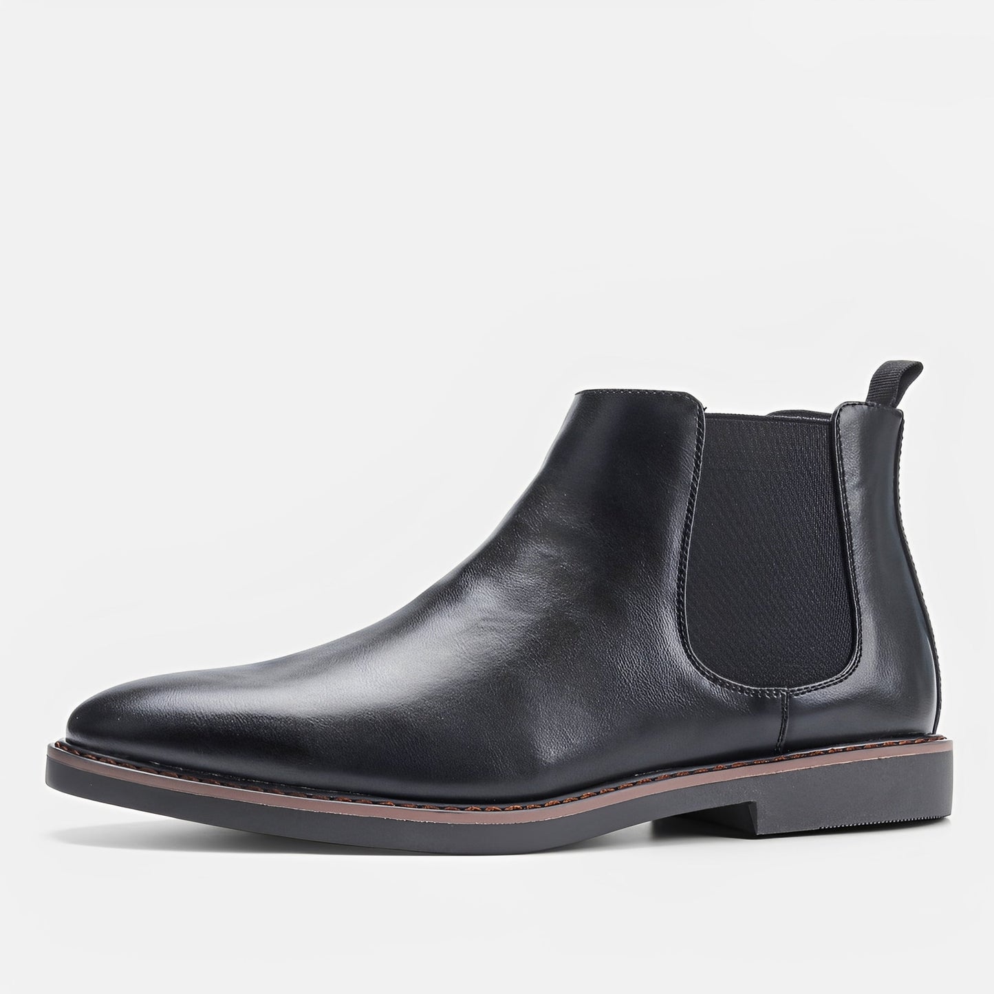 Herren Retro Chelsea Stiefel Ledern