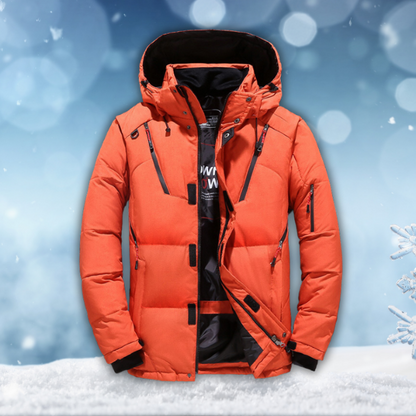 Herren Winterjacke Funktioneller Schnitt