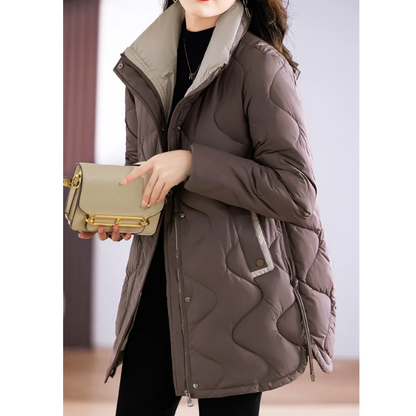 Damen Winterjacke Langärmlig Freizeitjacke
