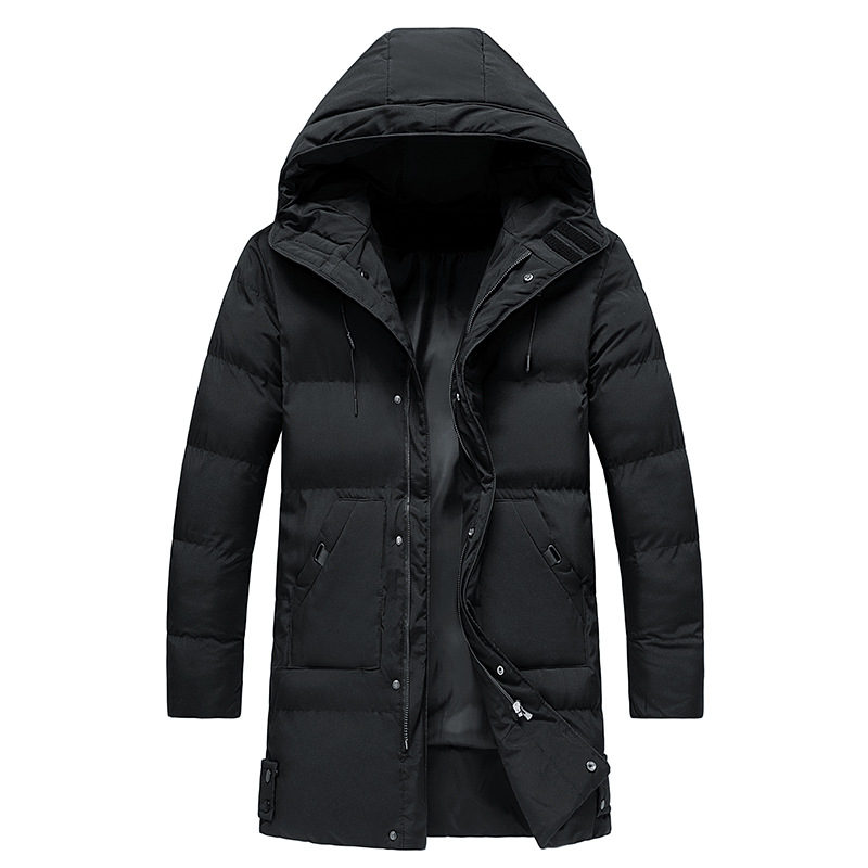 Herren Parka Wasserdicht Gerade Form