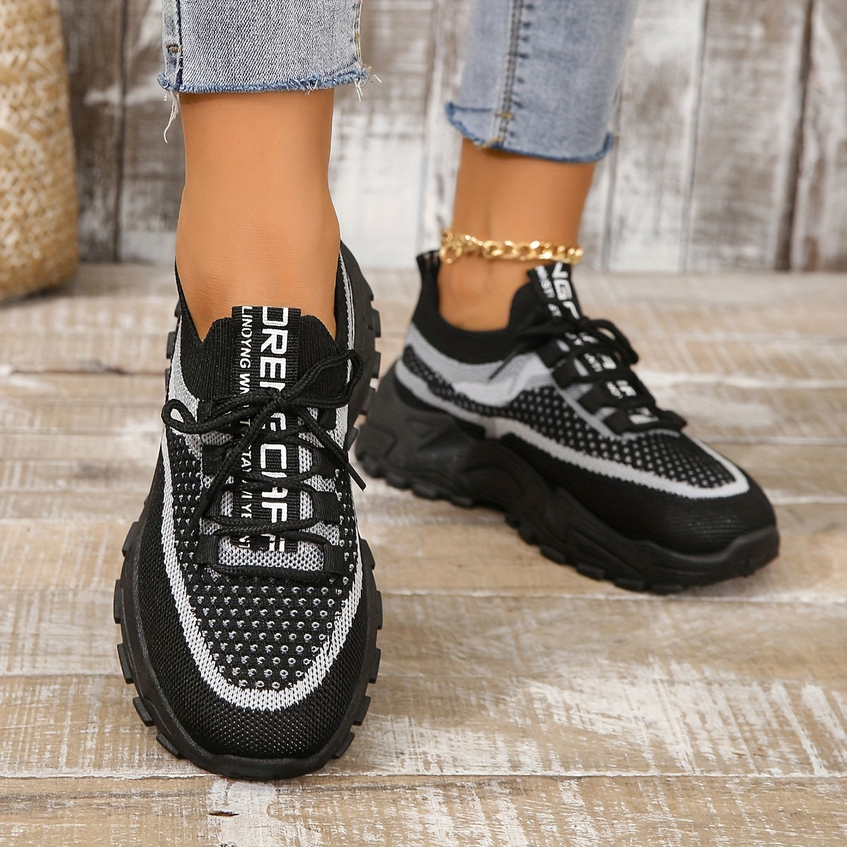 Damen Plateau Schuhe - Norvielle
