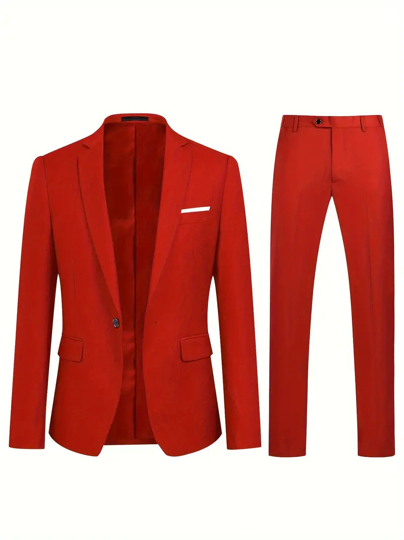 Herren Anzugs-Set Blazer und Hose