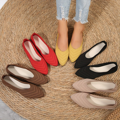 Damen Flache Schuhe Bequem Norvielle