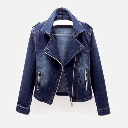 Damen Motorrad Jeansjacke Norvielle