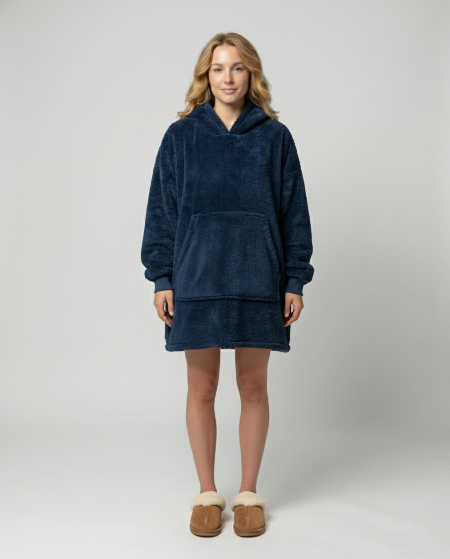Unisex Oversize Flanell-Hoodie - Norvielle