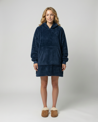 Unisex Oversize Flanell-Hoodie - Norvielle