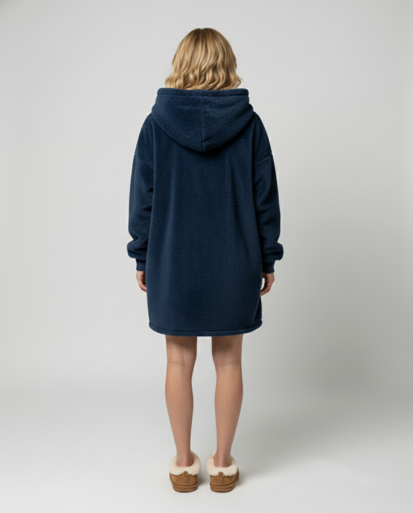 Unisex Oversize Flanell-Hoodie
