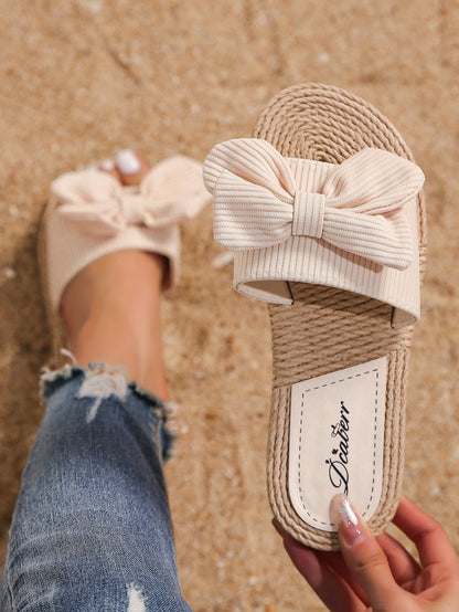 Damen Sandalen Jute Bequem Boho