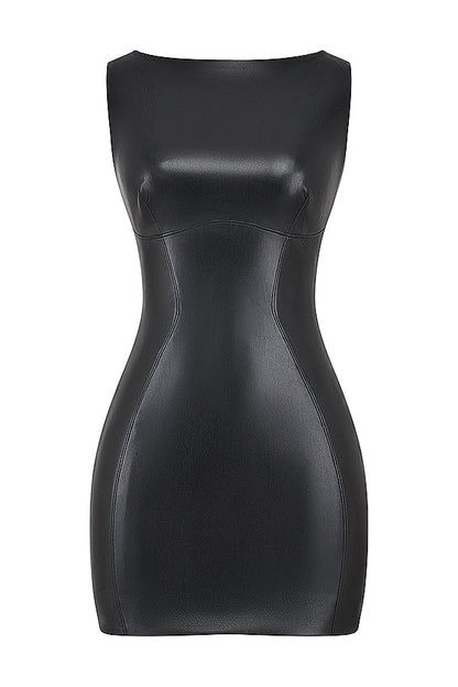 Damen Mini-Kleid Ärmellos