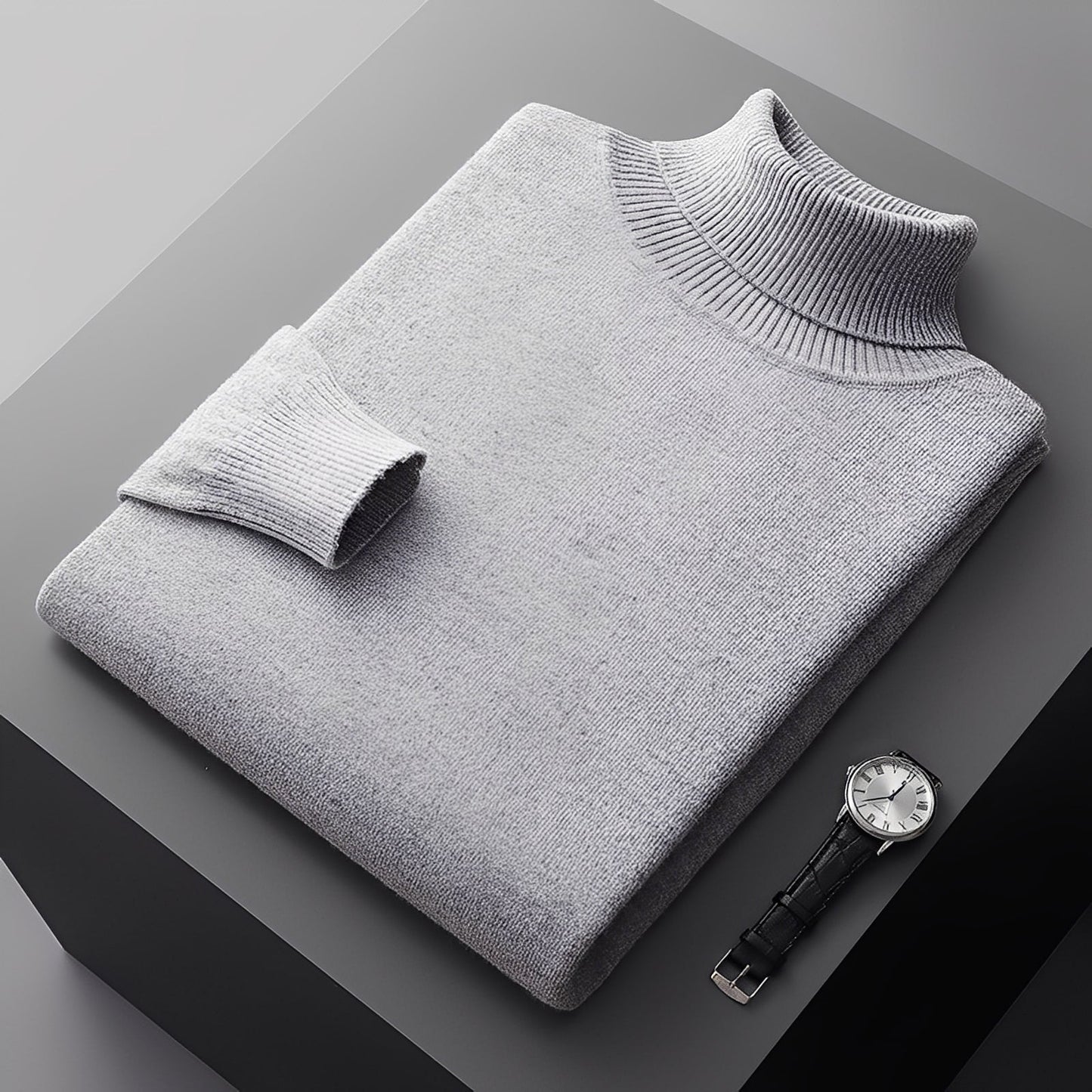 Osborn Herren Rollkragenpullover