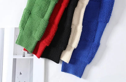 Norvielle Herren Strickpullover Trendig