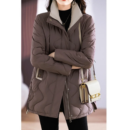 Damen Winterjacke Langärmlig Freizeitjacke