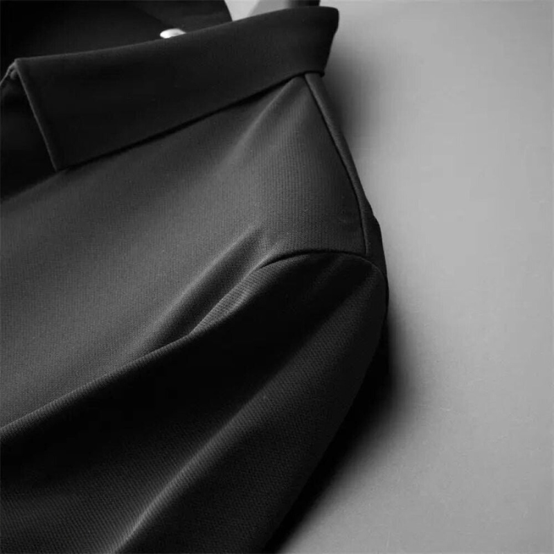 Herren Poloshirt und Hose Satin