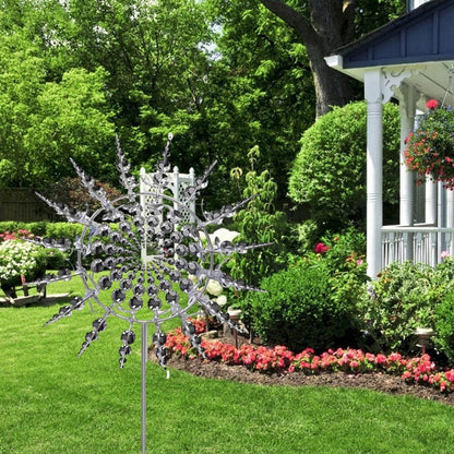 Metallwindmühle Kinetisches Windspiel Edelstahl