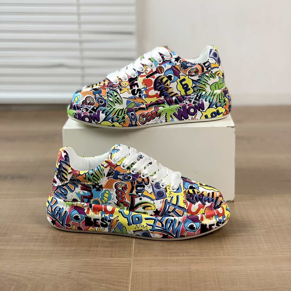 Damen Sneaker Elegante Leder