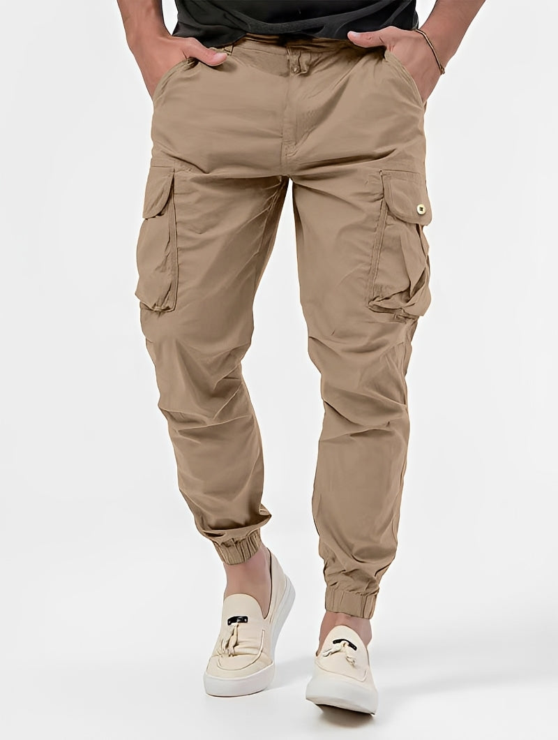 Herren Cargohose Lässig Bequem