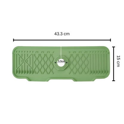 Gummi Spülmatte Aqua Slope für Wasserhahn