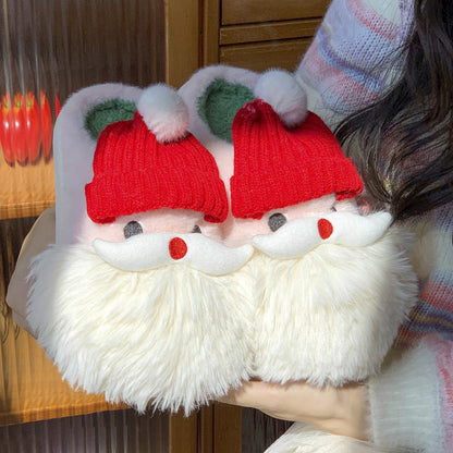 Weihnachtshausschuhe Warm Rot Weihnachtsmann Design
wird