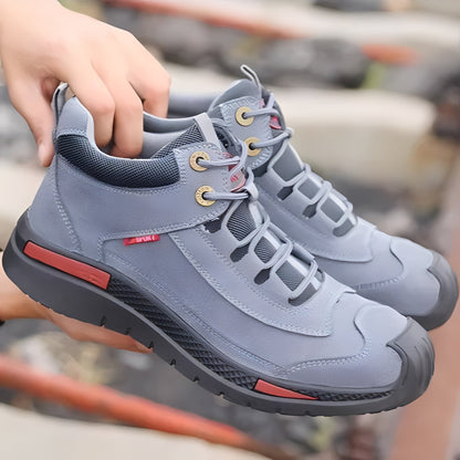 Herren Wanderschuhe Wasserdicht Stahlkappe