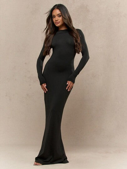 Norvielle Damen Maxikleid Stilvoll