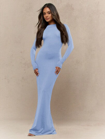 Norvielle Damen Maxikleid Stilvoll
