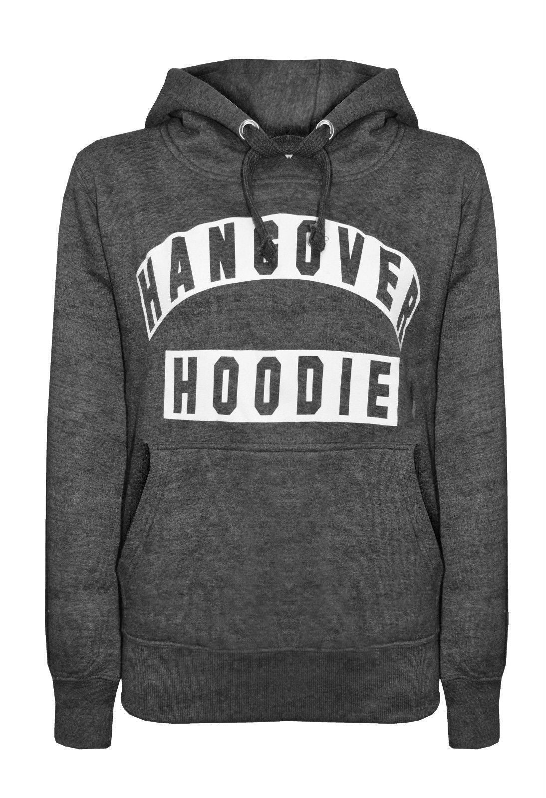 Damen Kapuzenpullover Lustiger Aufdruck Kängurutaschen Norvielle - Norvielle
