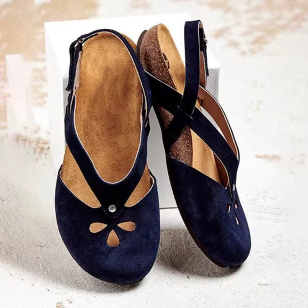 Damen Sandale Leder Sommer