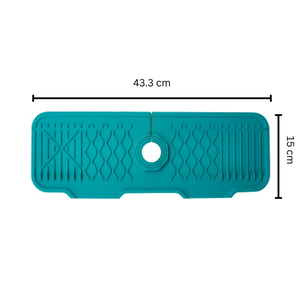 Gummi Spülmatte Aqua Slope für Wasserhahn