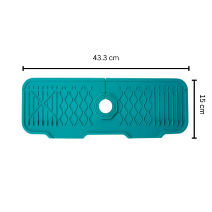Gummi Spülmatte Aqua Slope für Wasserhahn