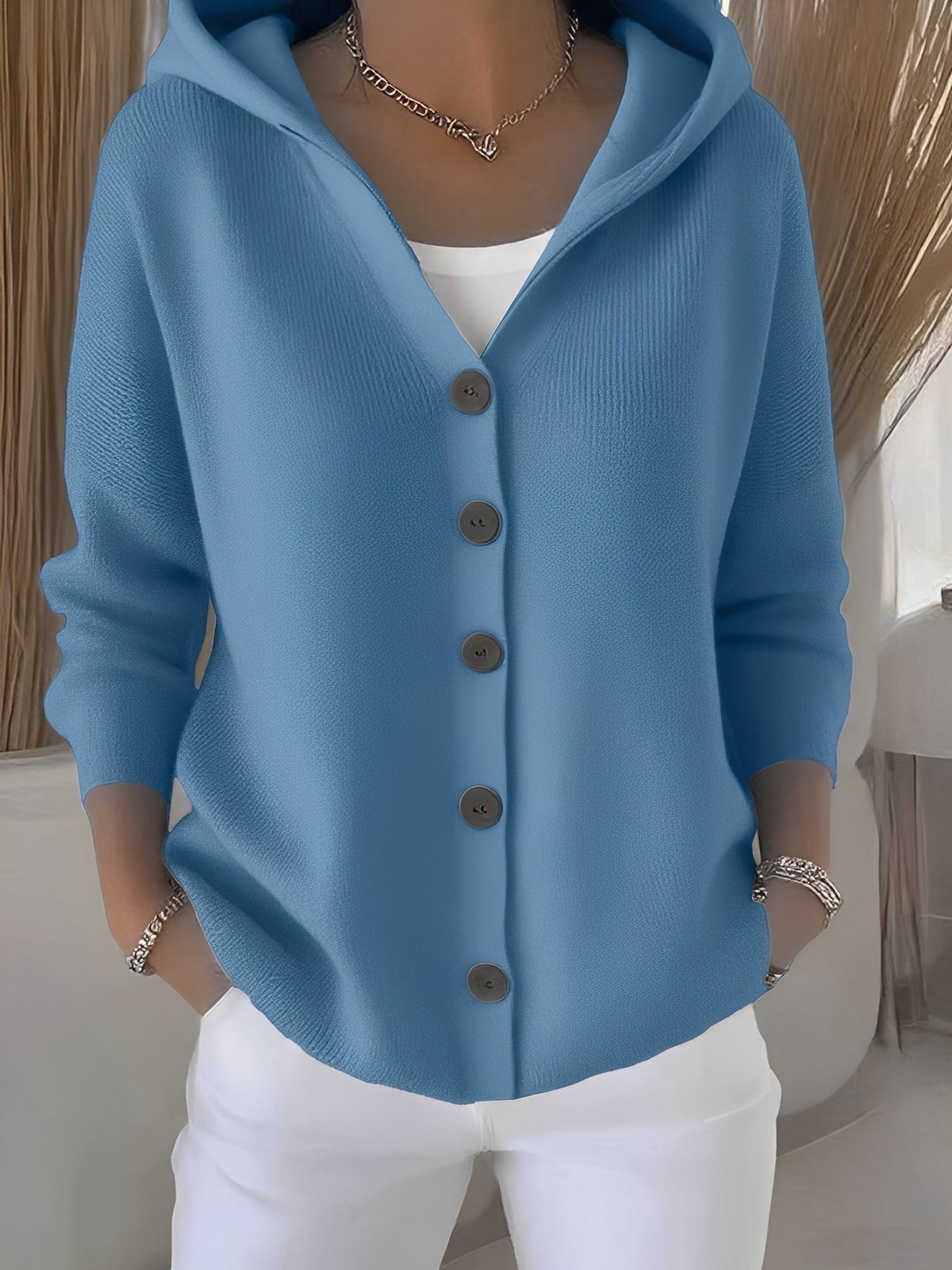 Norvielle Damen Hoodie Komfort Sweatshirt