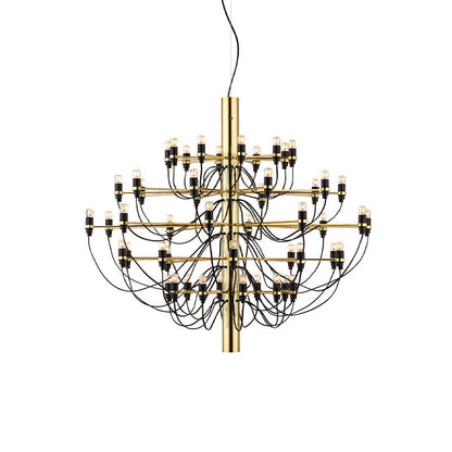 Italienischer Kronleuchter Mittelalterlich Design Kupfer