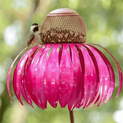 FloraBird Kegelblumen Vogelfutterhaus Holz