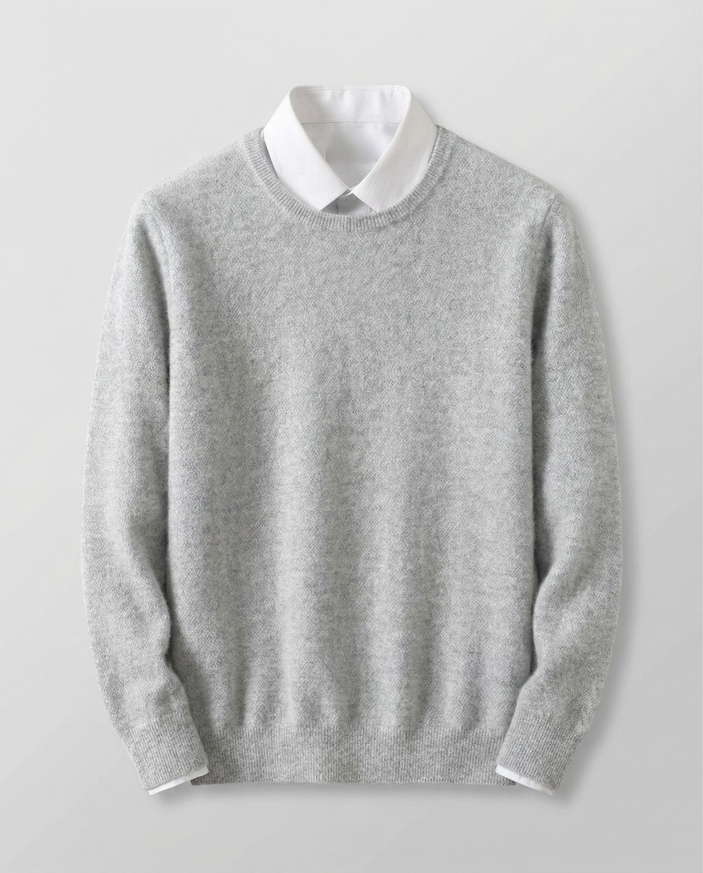 Damen Kaschmirpullover Elegantes Design Beige