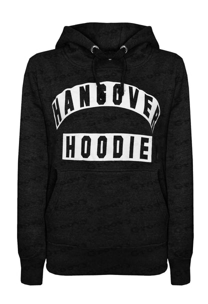 Damen Kapuzenpullover Lustiger Aufdruck Kängurutaschen Norvielle
