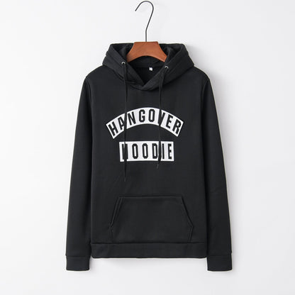 Damen Kapuzenpullover Lustiger Aufdruck Kängurutaschen Norvielle
