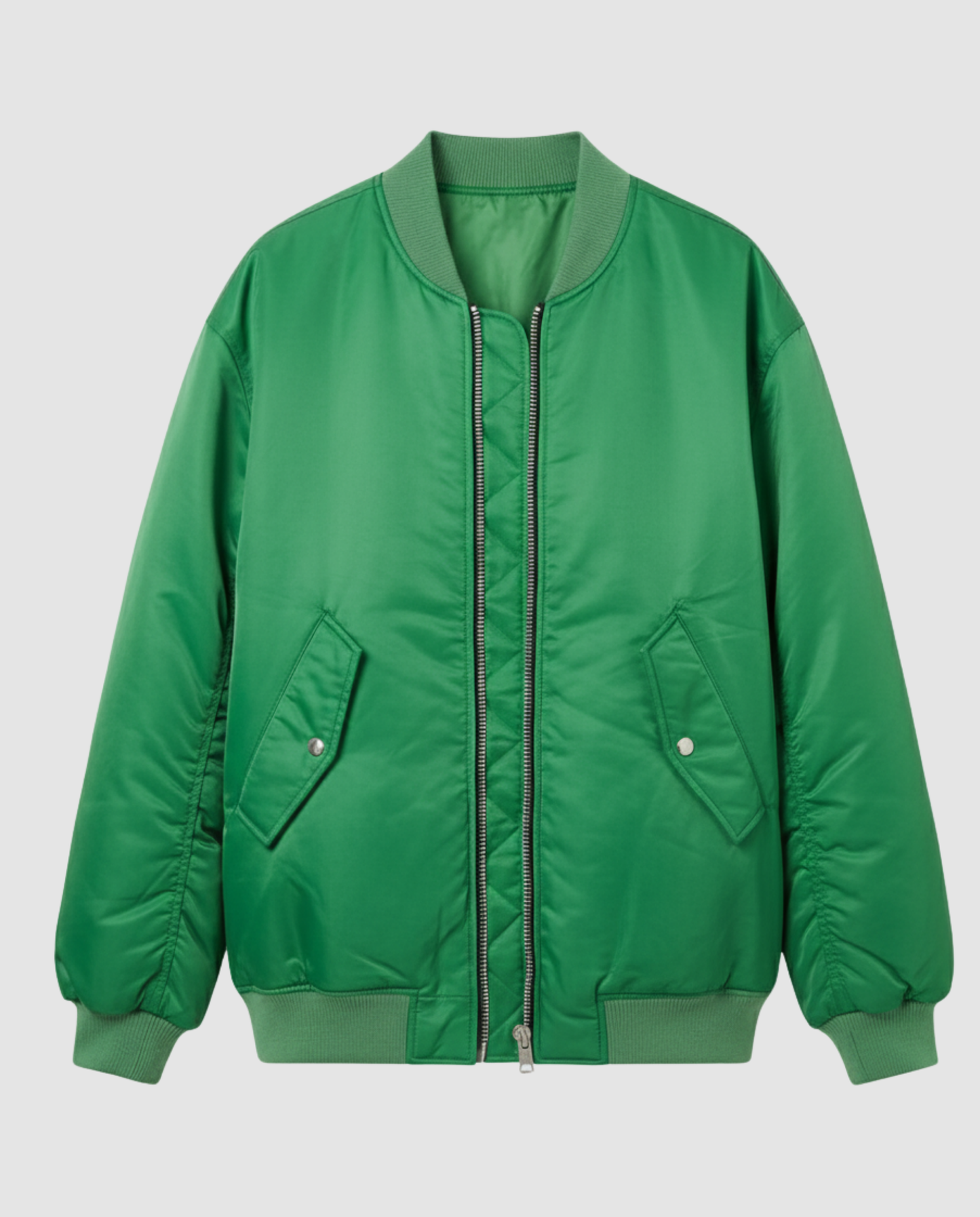 Oversize Herren Bomberjacke Lässig