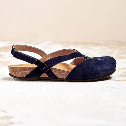 Damen Sandale Leder Sommer