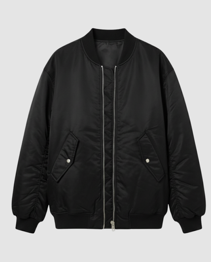 Oversize Herren Bomberjacke Lässig
