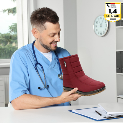 Herren Isolierte Winterstiefel Wasserdicht Schmerzstillend