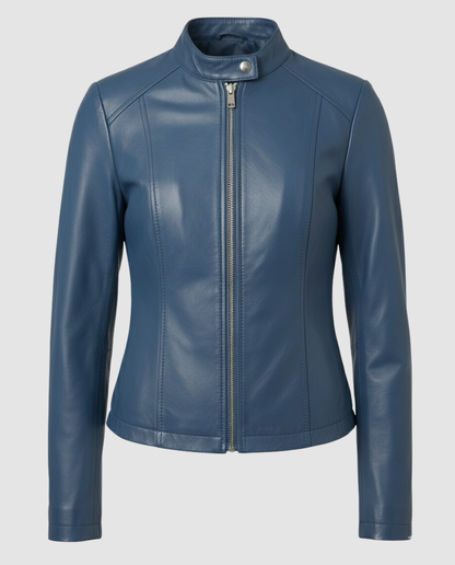 Damen Lederjacke Elegant