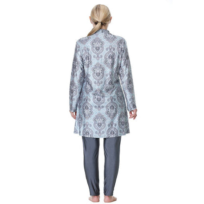 Burkini Badeanzug für Frauen Gedruckt 3XL 8XL