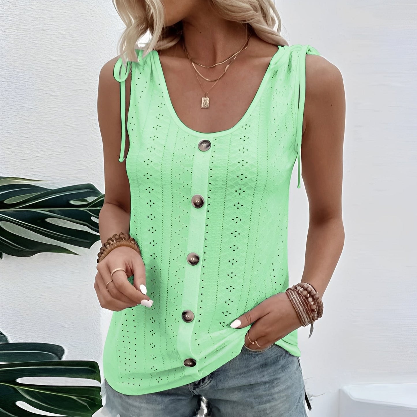 Elegantes Damen Tanktop Ärmellos