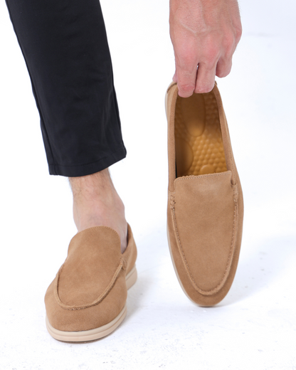Herren Wildleder Loafer Old Money Style