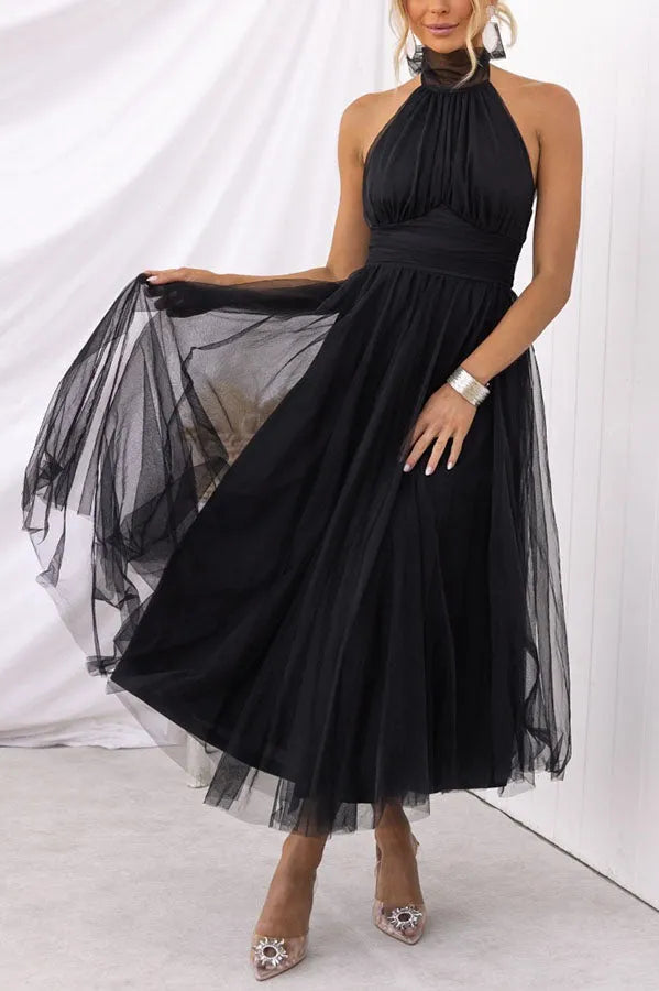 Norvielle Damen Ärmelloses Abendkleid