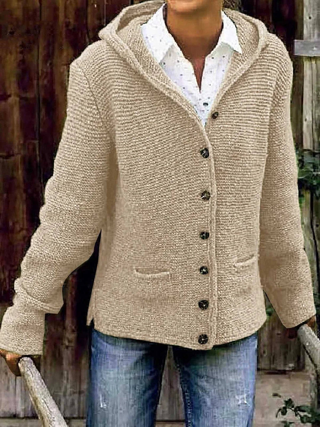 Norvielle Damen Strickjacke Italienisch