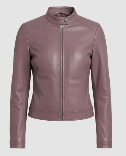 Damen Lederjacke Elegant