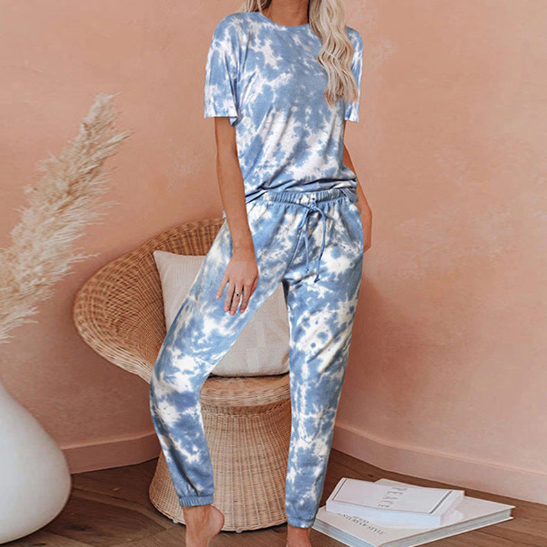 Damen Lounge Set Batikdesign Norvielle